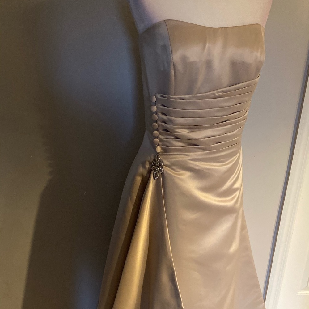 Jovani Gown Champagne - Picture 2 of 4